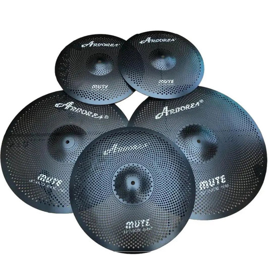 Set Mute Black 4pzs